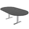 Skutchi Designs 45.25 in W, 71.5 in L, 29 in H, Engineered Wood Top, Grey HAR-RAC-46X72-T-ASIANNIGHT - alternate 1